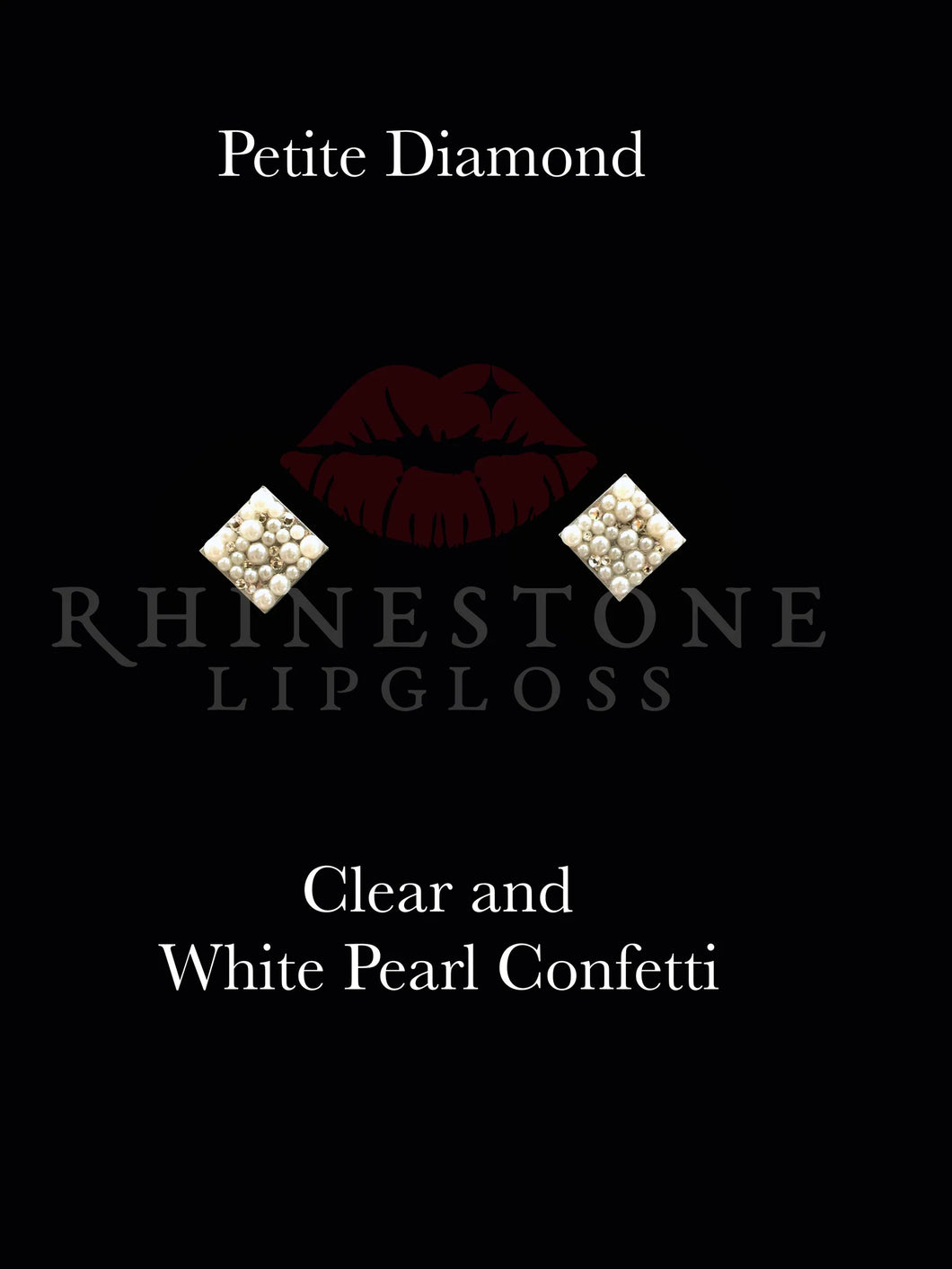 Diamond Petite Confetti White Pearl and Crystal