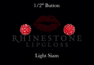 1/2" Button Light Siam