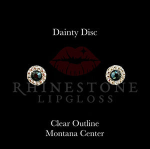 Dainty Disc - Clear Center, Montana Outline
