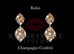 Kelso Champagne Rose Gold Confetti