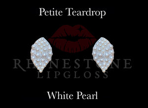 Petite Teardrop White Pearl