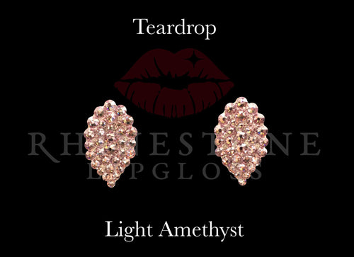 Teardrop Light Amethyst