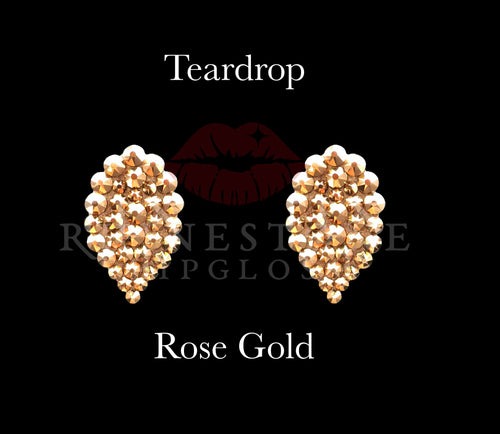 Teardrop Rose Gold