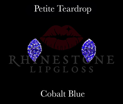 Petite Teardrop Cobalt