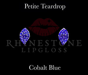 Petite Teardrop Cobalt