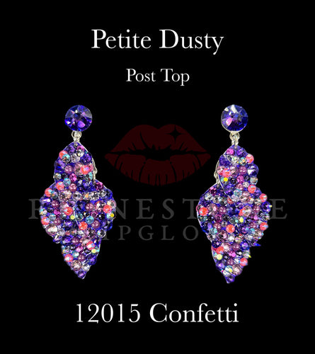 Petite Dusty Confetti Post Top - 12015