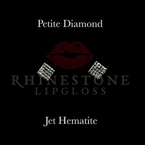 Diamond Petite Jet Hematite