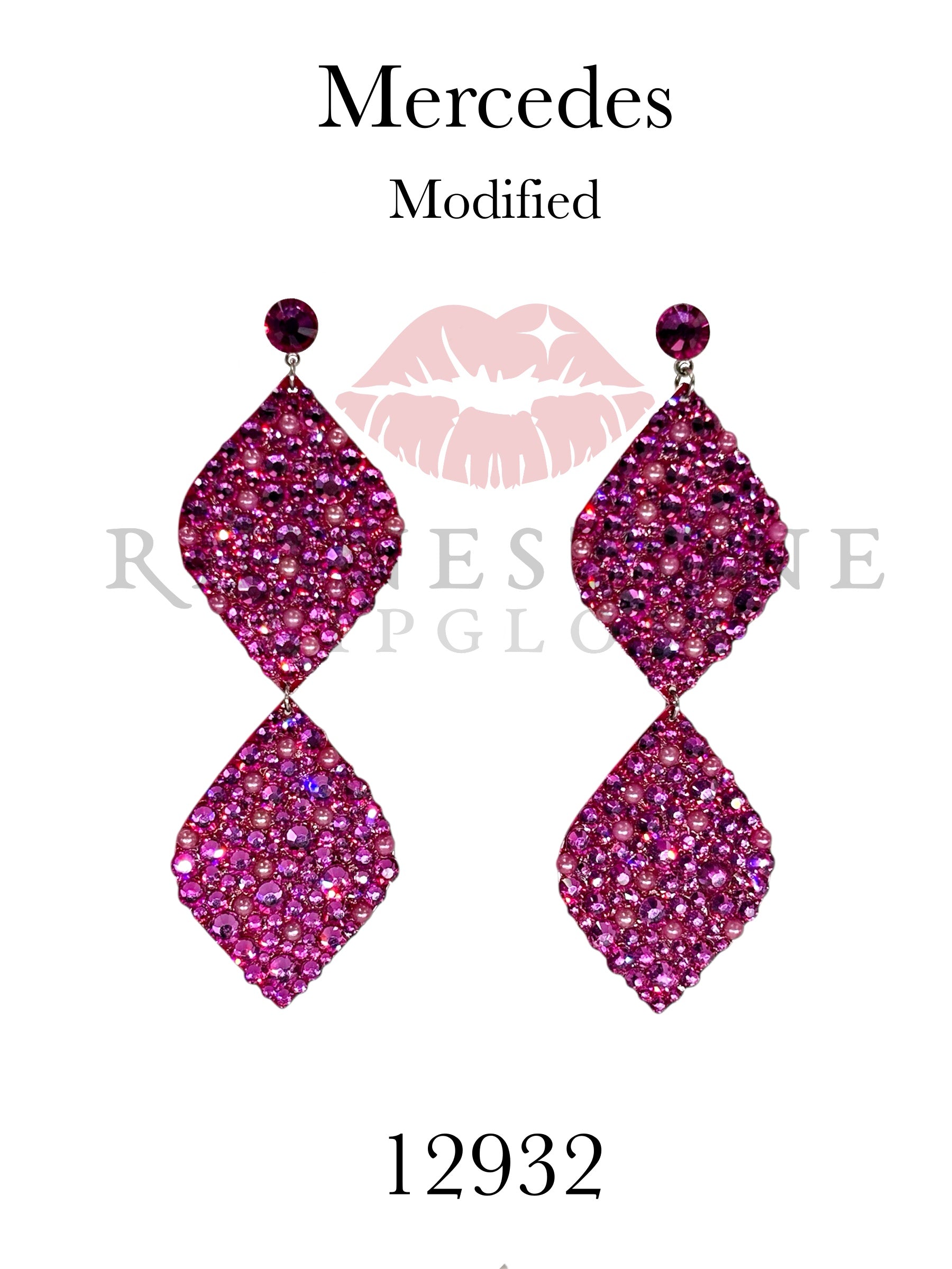Mercedes Exclusive Post Top Earrings 12932