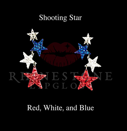 Shooting Star - Red White Blue