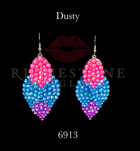 Dusty Ombre' Electric Pink Delite, Electric Blue Delite, Electric Violet Delite (6913)