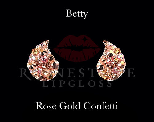 Betty Paisley Confetti - Rose Gold Confetti