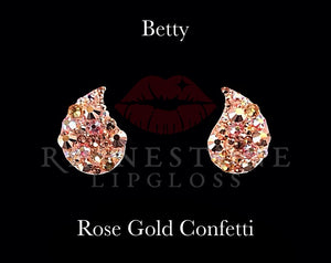 Betty Paisley Confetti - Rose Gold Confetti