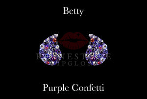 Betty Paisley Confetti - Purple