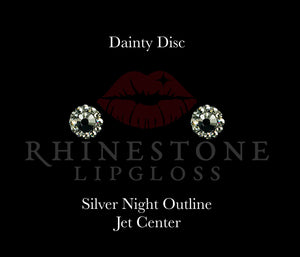 Dainty Disc - Jet Center, Silver Night Outline