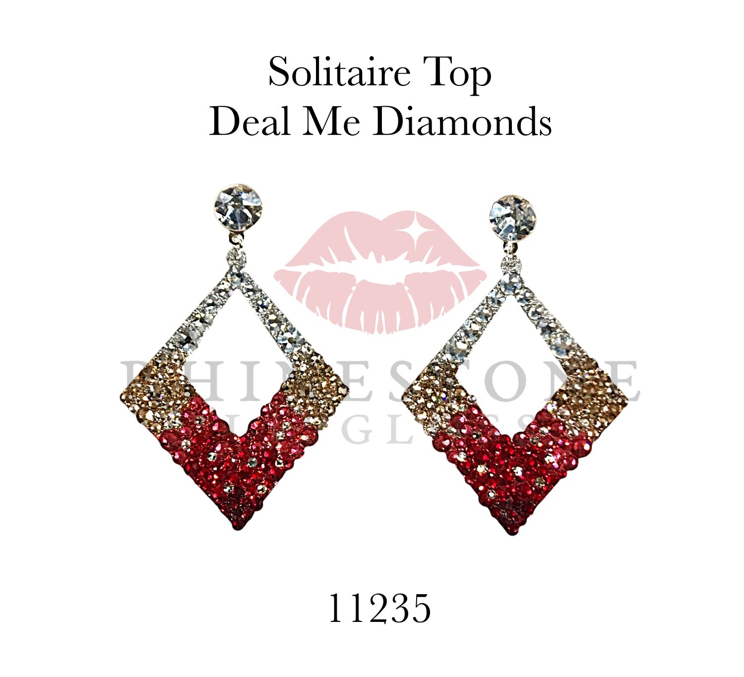 Deal Me Diamonds Exclusive Ombre - 11235 Earrings
