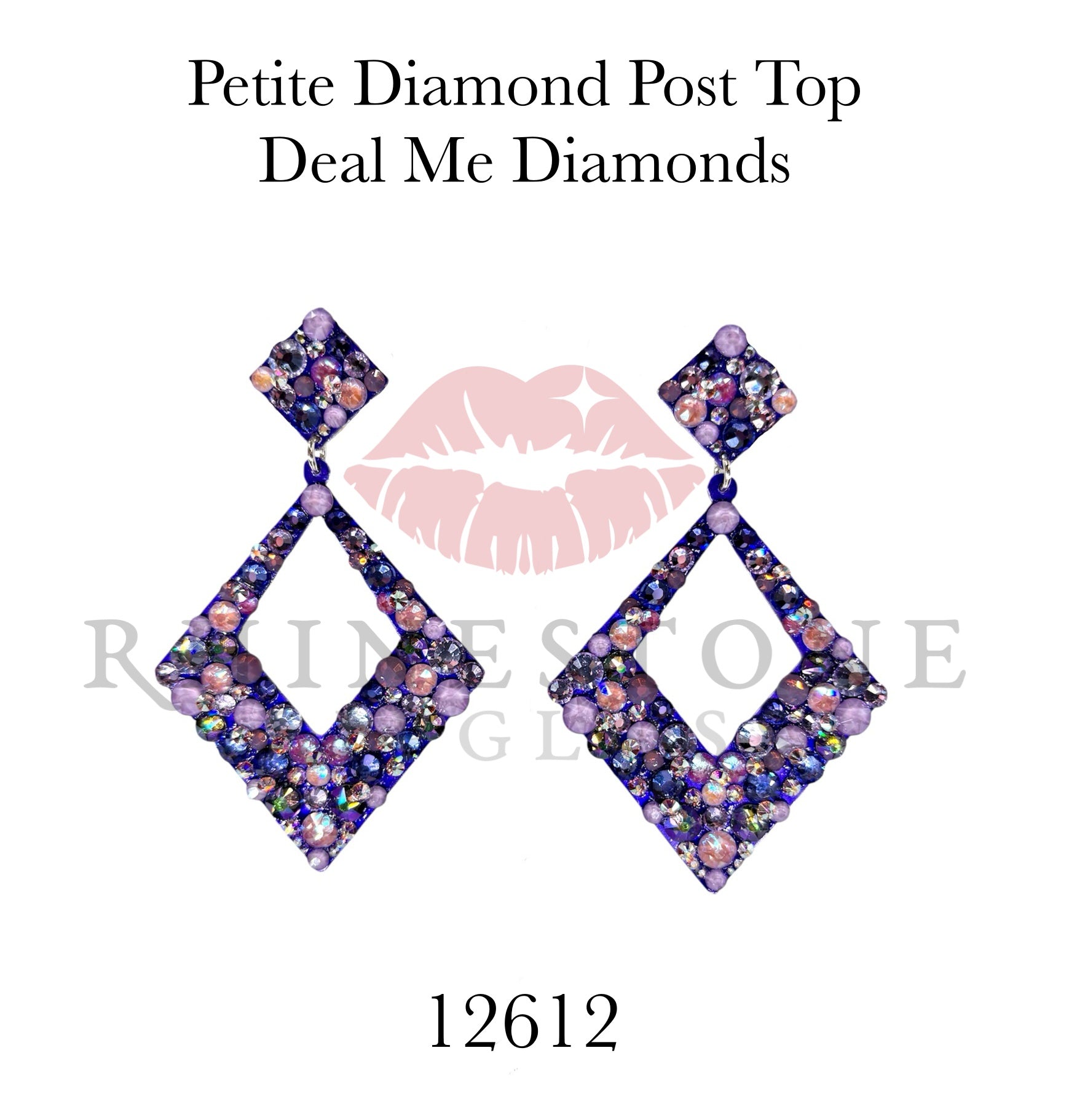 Deal Me Diamonds, Petite Diamond Top 12612 Earrings