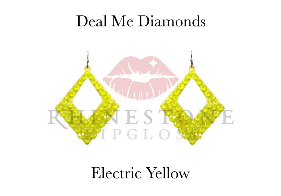 Deal Me Diamonds Exclusive Electric Yellow