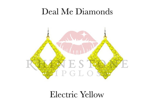 Deal Me Diamonds Exclusive Electric Yellow