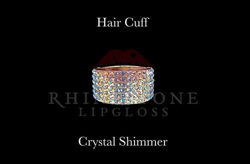 Hair Cuff for Ponytail - Crystal Shimmer