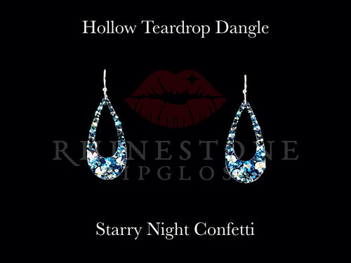 Hollow Dangle Confetti  Starry Night