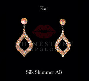 Kat Dangle Post Top Silk Shimmer