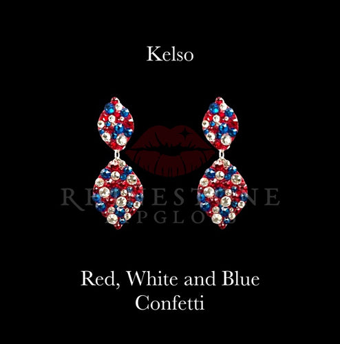 Kelso Red, White, & Blue Confetti
