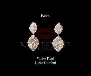 Kelso Clear & White Pearl Confetti