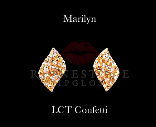 Marilyn Confetti - Light Colorado Topaz Confetti