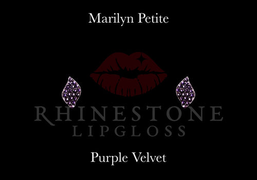 Marilyn Petite Purple Velvet