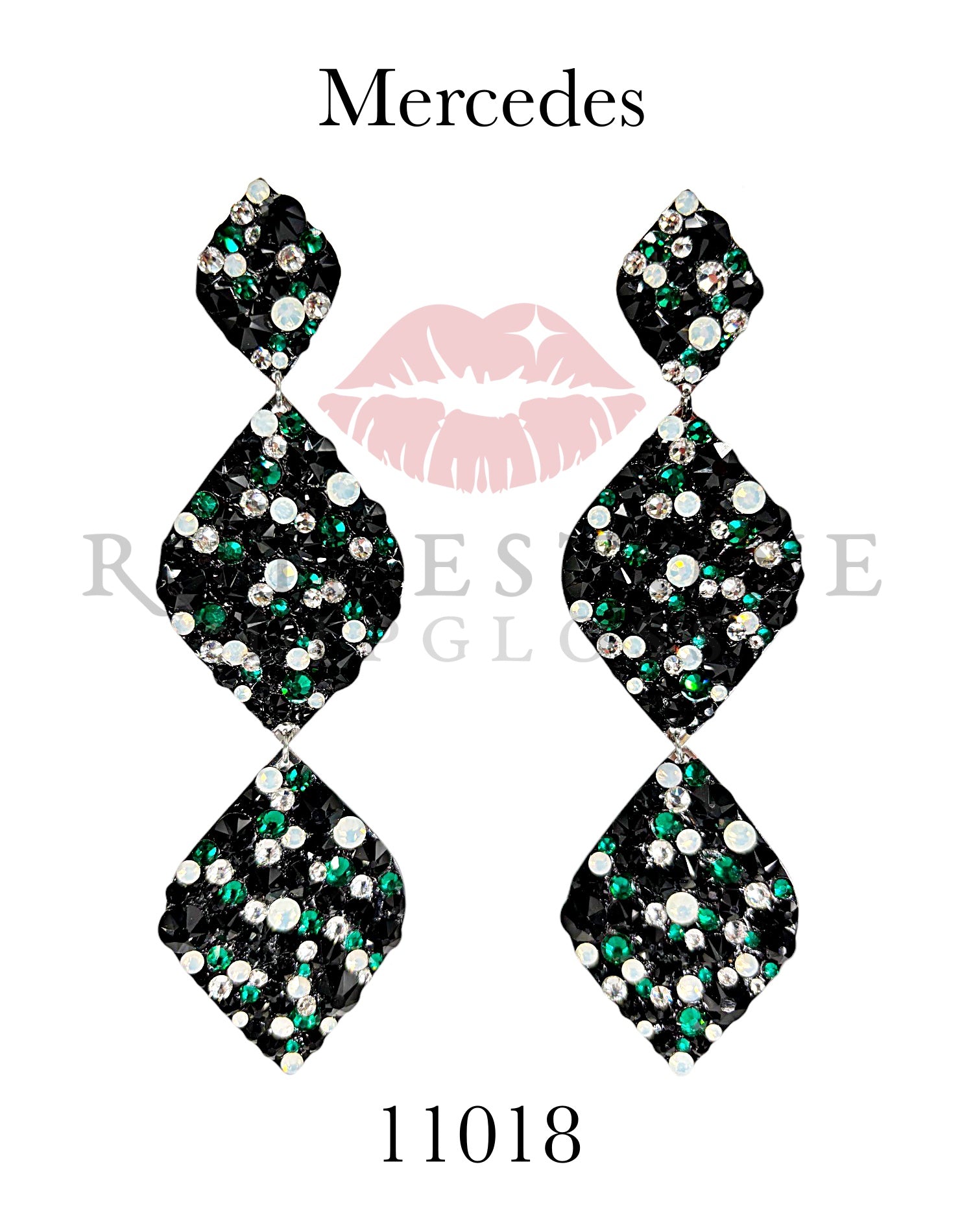 Mercedes - 11018 Earrings