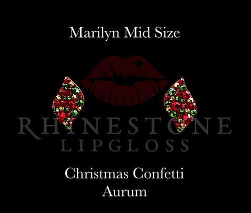 1) Marilyn Mid Size Confetti Christmas with Aurum