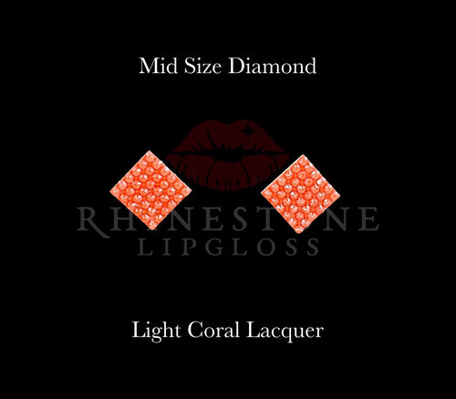 Diamond Mid Size - Light Coral Lacquer