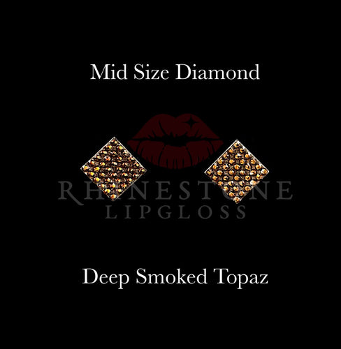 Diamond Mid Size - Deep Smoked Topaz