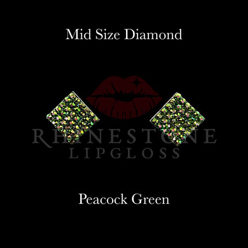 Diamond Mid Size - Peacock Green