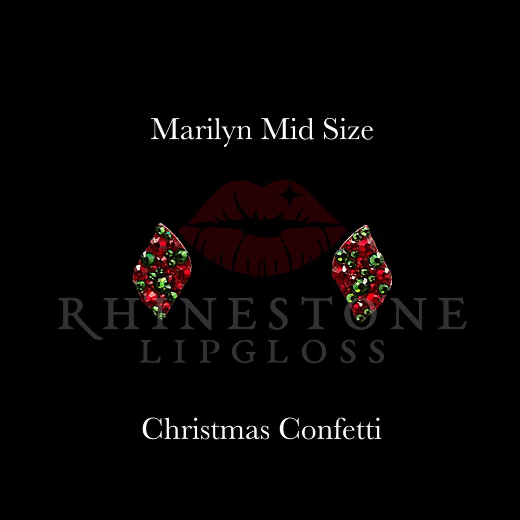 1) Marilyn Mid Size Christmas Confetti