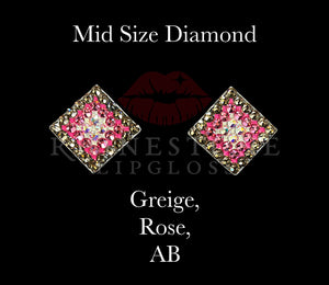 Diamond 3-Color Mid Size - Greige, Rose, AB