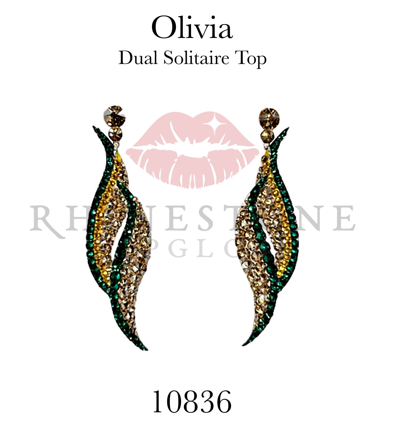 Olivia Dual Solitaire Top 10836 Earrings