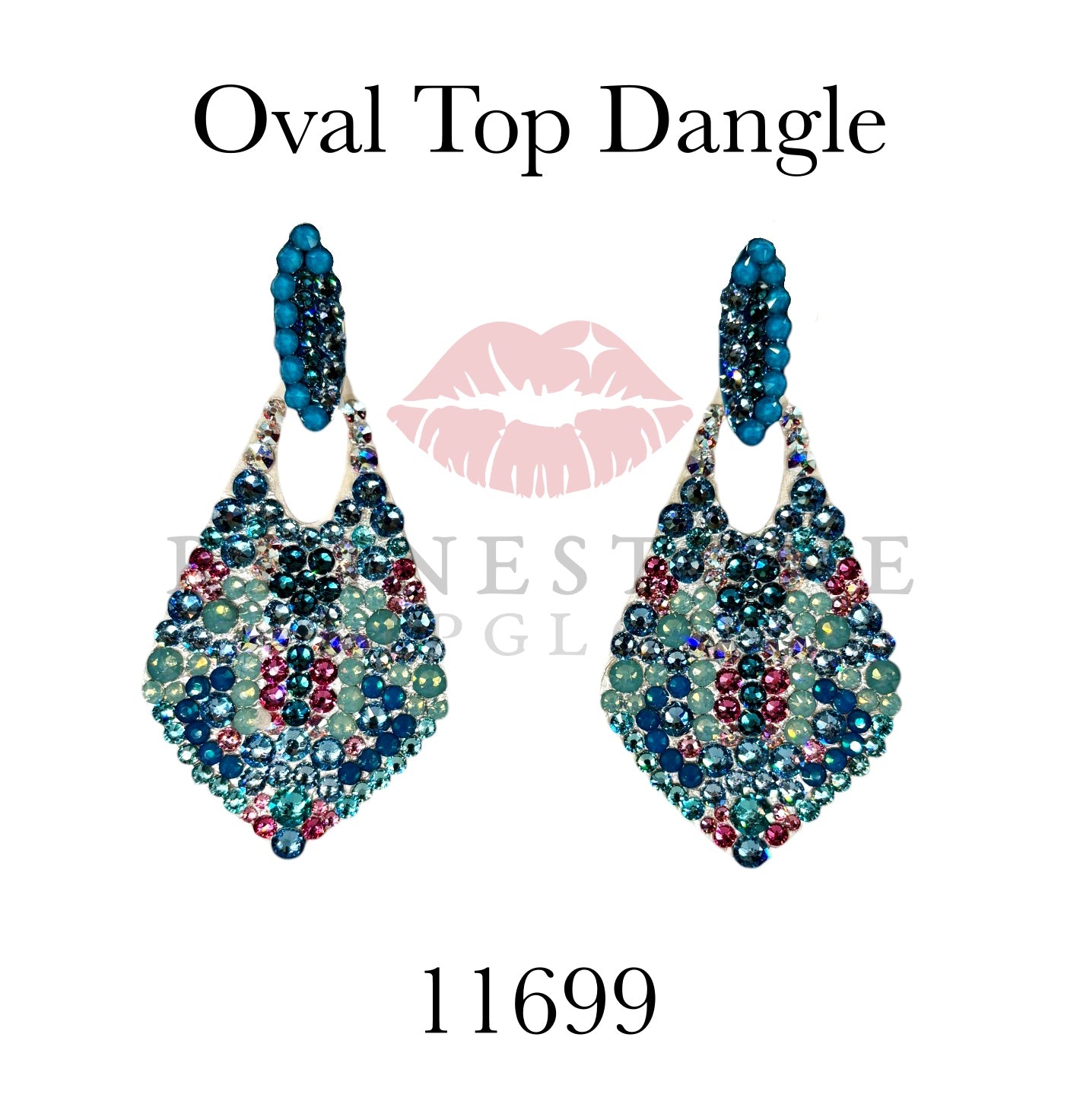 Oval Top Dangle Exclusive - 11699 Earrings