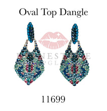Oval Top Dangle Exclusive - 11699 Earrings