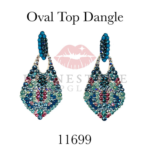 Oval Top Dangle Exclusive - 11699