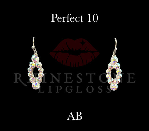 Perfect Ten Anniversary Earrings - AB