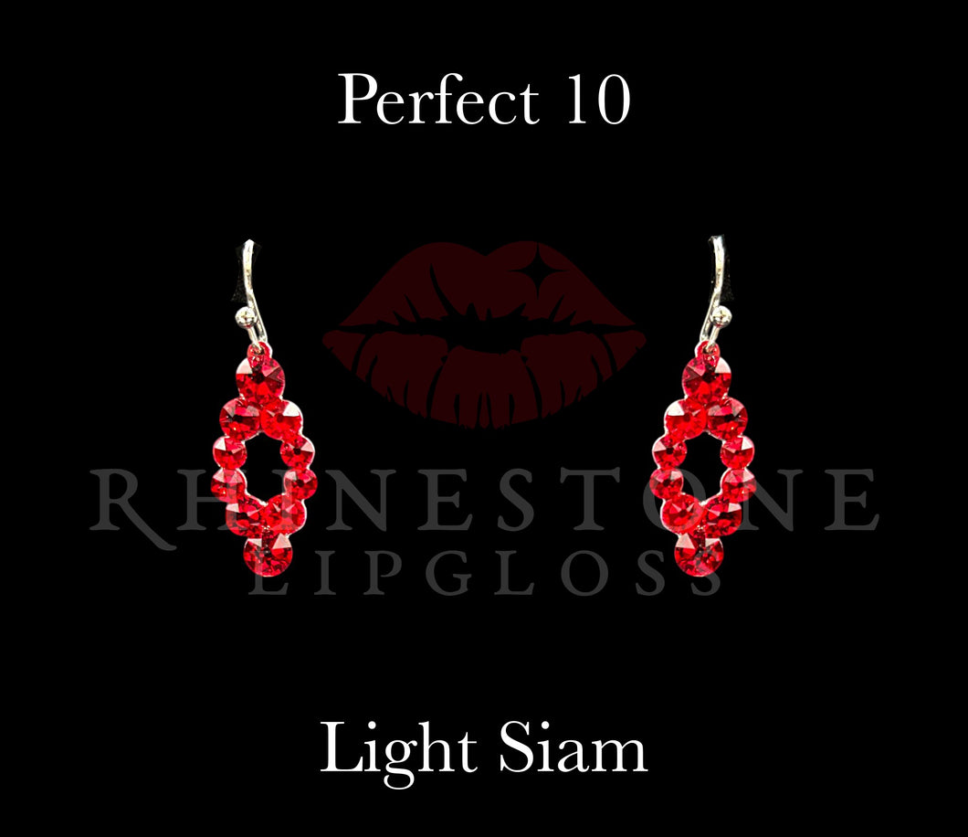Perfect Ten Anniversary Earrings - Light Siam