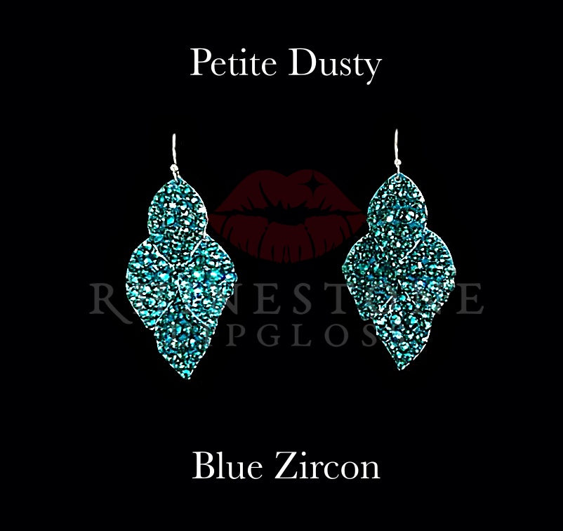 Petite Dusty Blue Zircon
