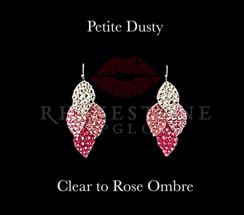 Petite Dusty Ombre' Clear to Rose