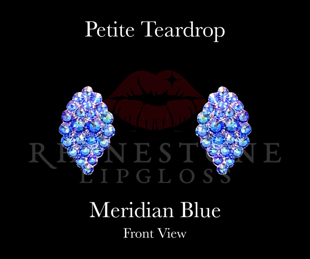 Petite Teardrop Meridian Blue