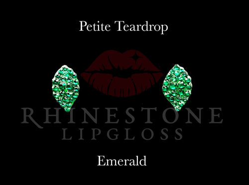 Petite Teardrop Emerald