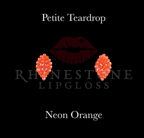 Petite Teardrop Neon Orange