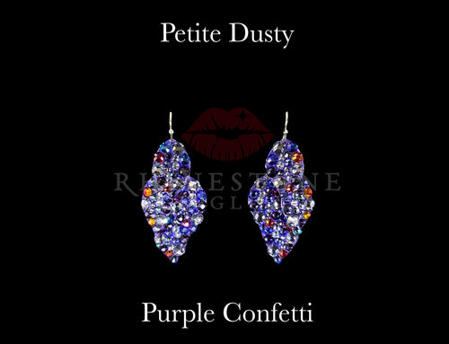 Petite Dusty Confetti - Purple