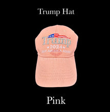 Pink Embellished Trump Hat