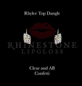 Rhylee Top Dangle Confetti Clear